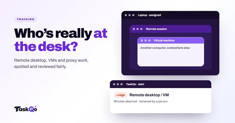 How to detect remote desktop work, VMs and proxy work fairly