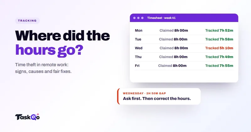 Time theft in remote work: forms, causes and fair prevention
